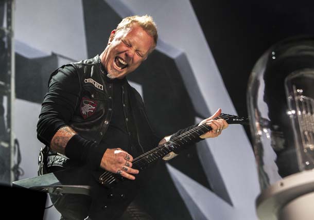 Watch Metallica’s James Hetfield rock out to Slayer in his car