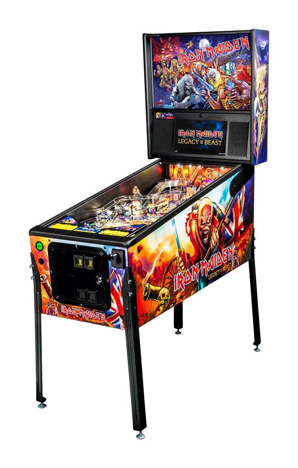 Stern Pinball unveils details on Iron Maiden pinball machine