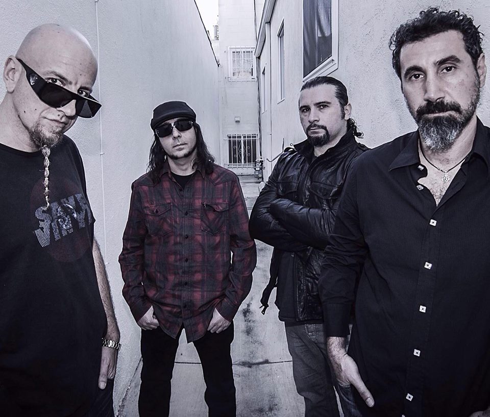 System of a Down members appear to be working in the studio together
