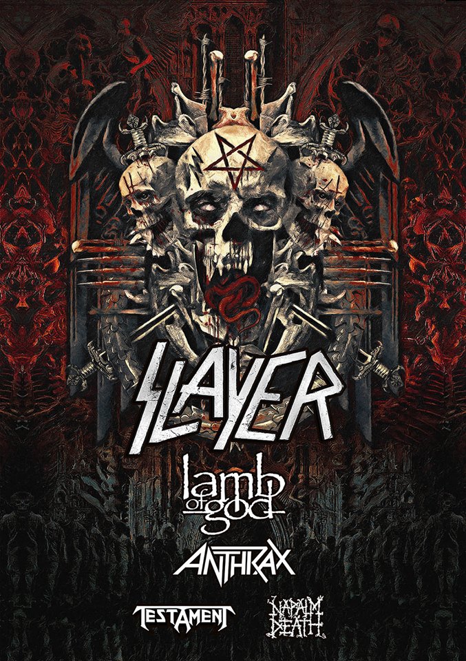Slayer announces second leg of North American farewell tour