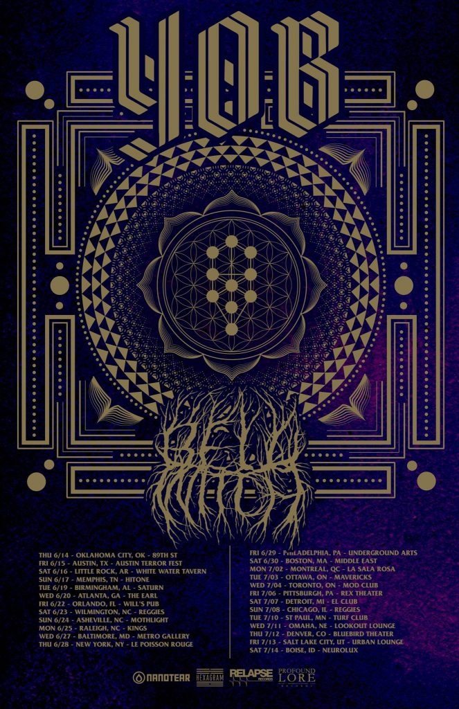 Yob to release new album in June, announces summer US tour dates w/Bell Witch