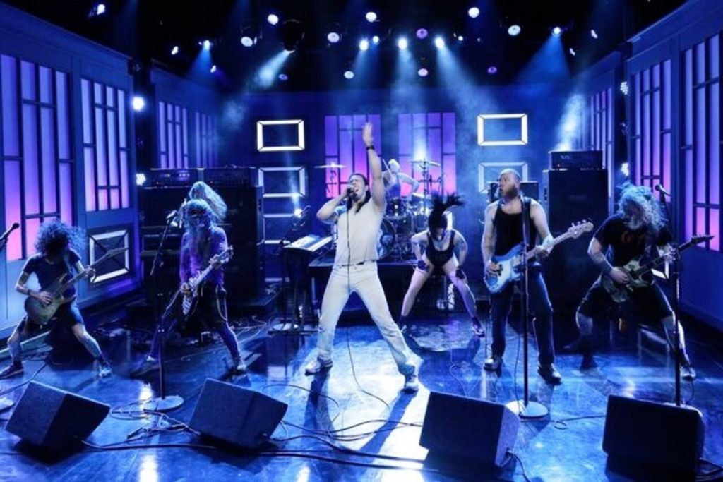 Watch Andrew W.K. perform “Music is Worth Living For” on Conan