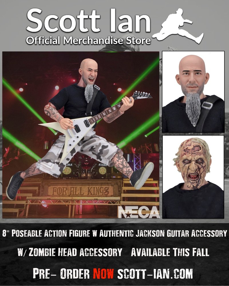 Anthrax guitarist Scott Ian action figure to be released this Fall