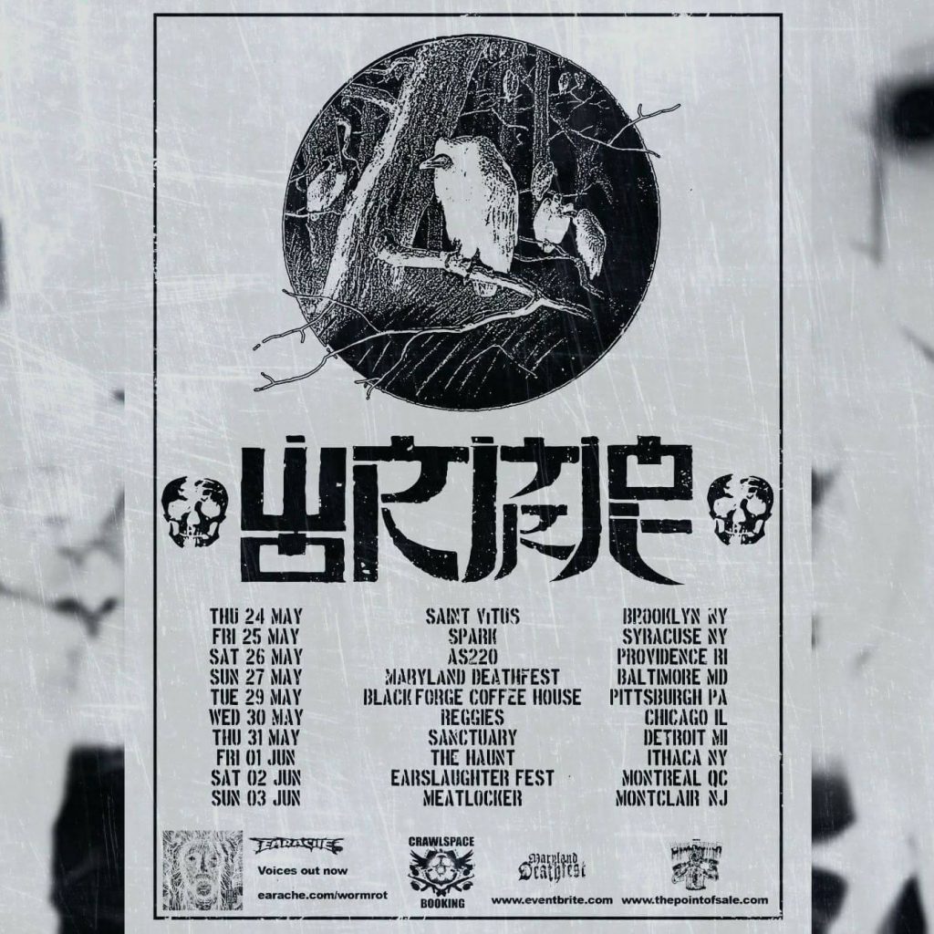 Wormrot arrives for North American Tour without gear
