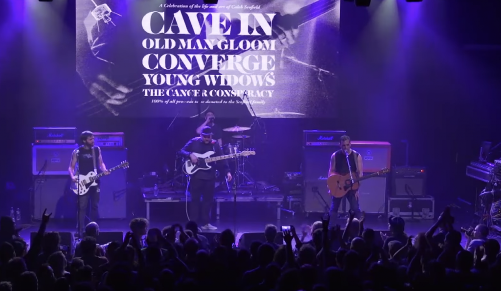 Watch Cave In perform with Kyle Scofield and Nate Newton on bass