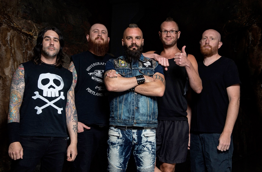 Killswitch Engage sign with Metal Blade Records