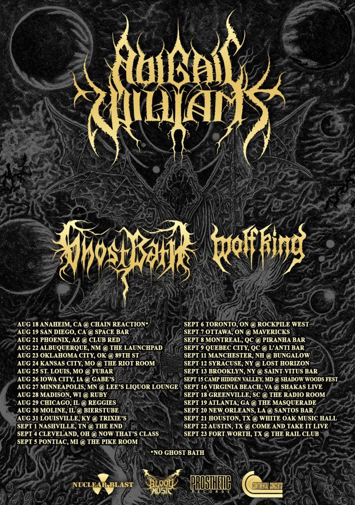 Wolvhammer backs out of Abigail Williams tour; social media accounts deactivated