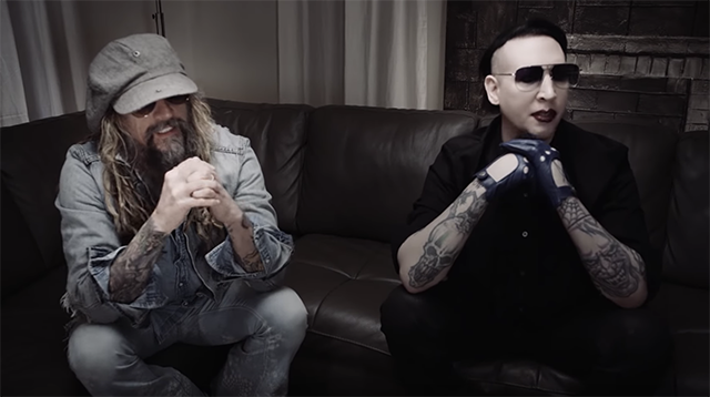 Listen to Rob Zombie and Marilyn Manson cover Beatles’ “Helter Skelter,” watch live debut