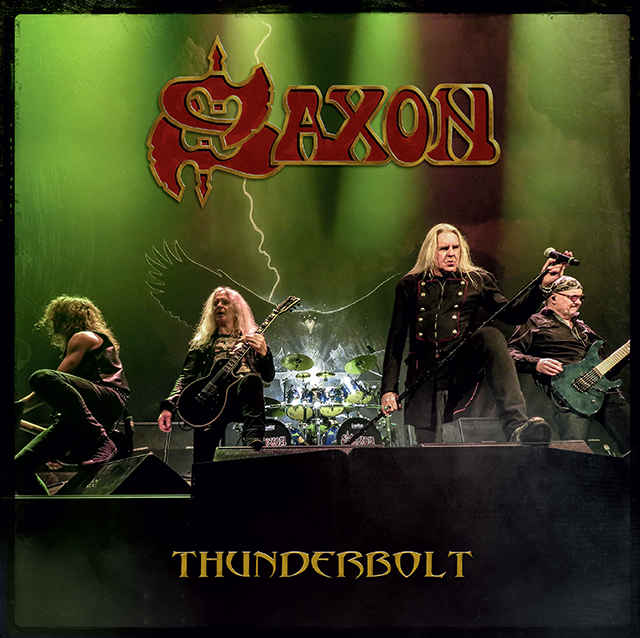 Saxon Fly in With Special Tour Edition of “Thunderbolt”