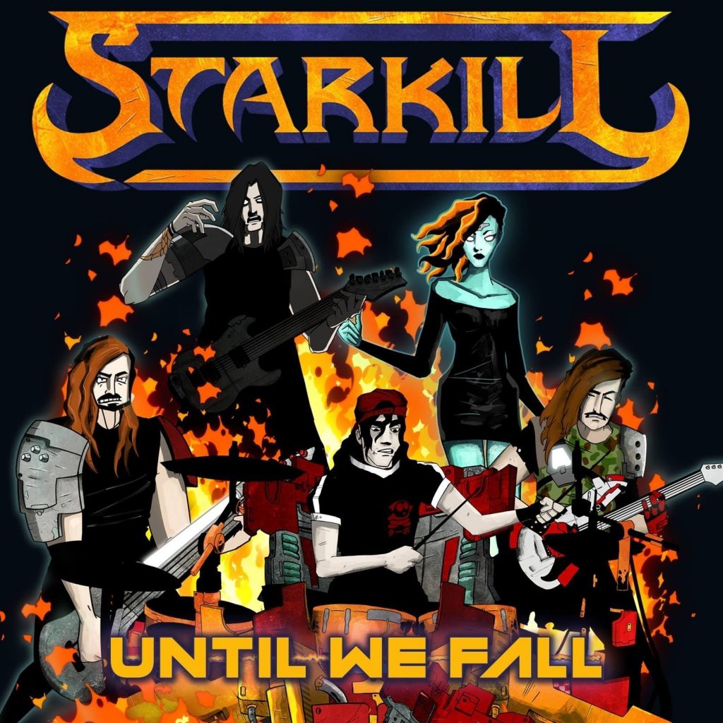Starkill premiere Dethklok-esque Music Video “Until We Fall”