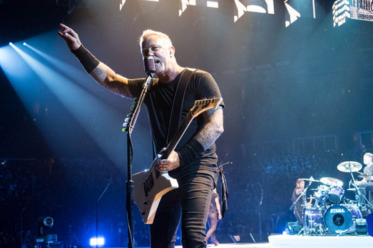 Metallica are the biggest all-time touring band