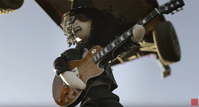 Slash featuring Myles Kennedy and the Conspirators premiere live-action animated video for “Driving Rain”