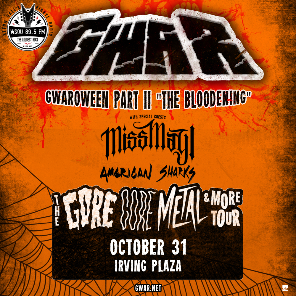 Win a pair of tickets to see GWAR on Halloween in NYC