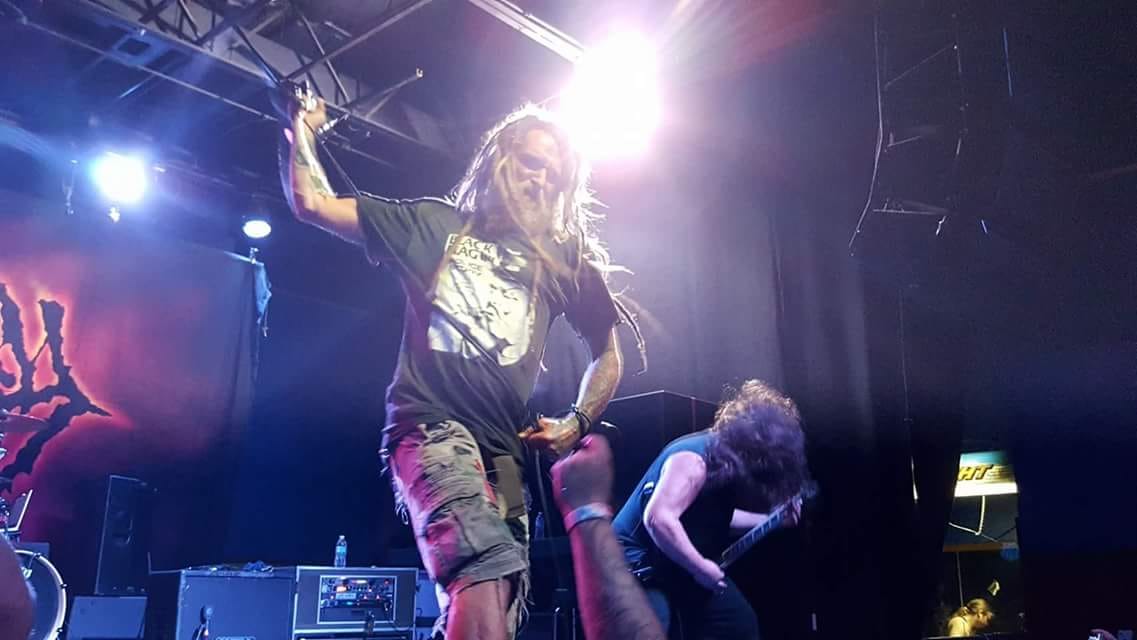 Decrepit Birth forced to cancel shows after singer breaks femur from failed stage dive