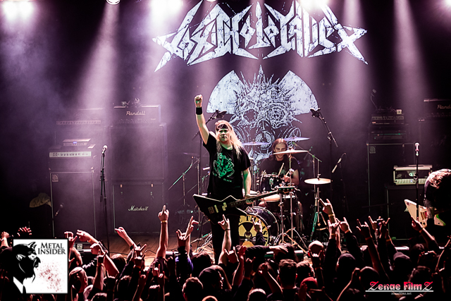 Toxic Holocaust sign with eOne Music