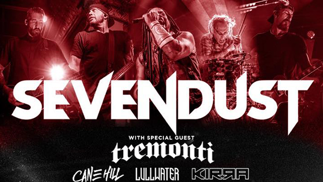 Sevendust announce U.S 2019 Winter U.S. tour w/ Tremonti, Cane Hill, etc.