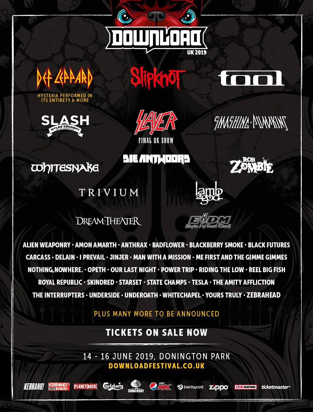 Slayer’s final UK performance set for 2019 ‘Download Festival’