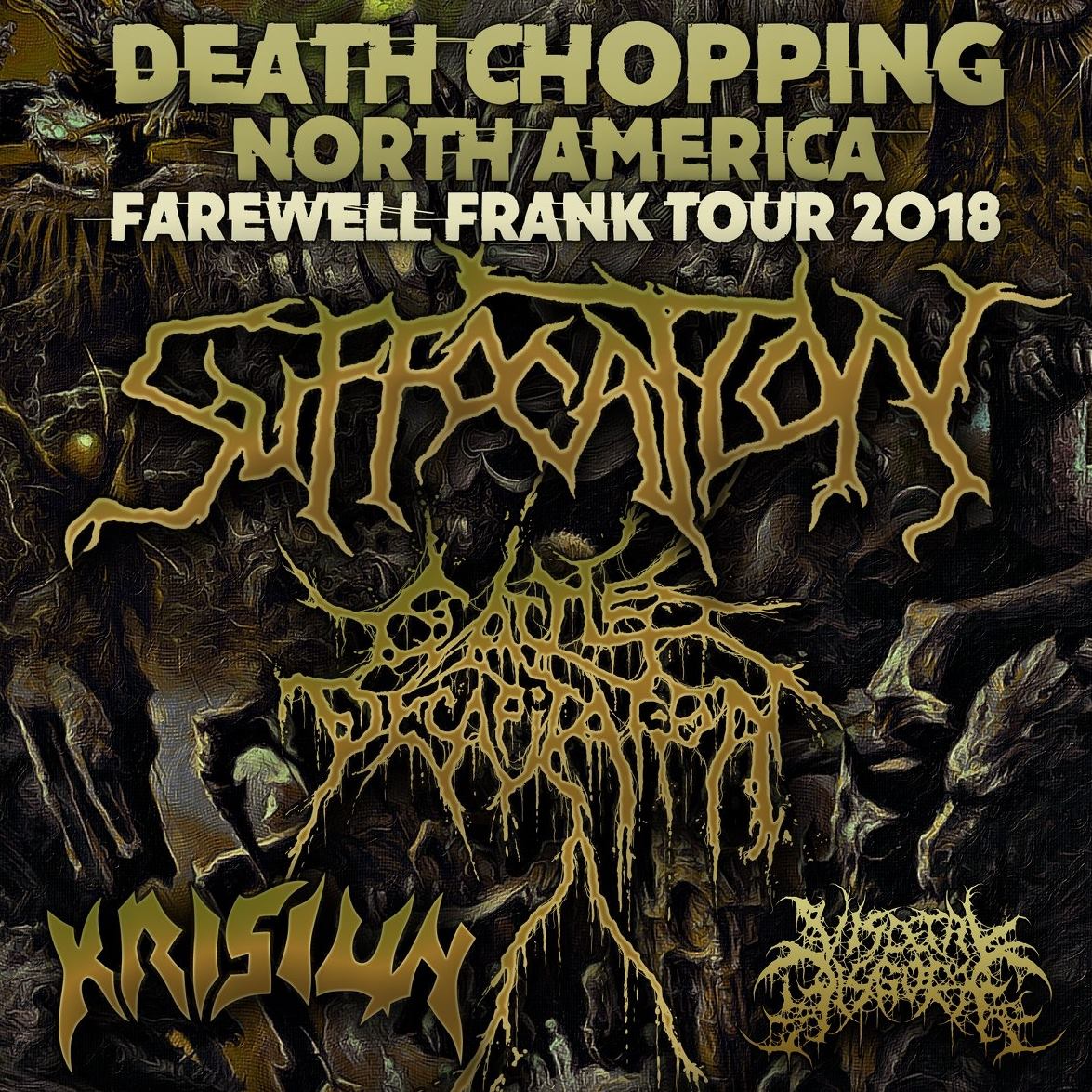 Win a pair of tickets to see Suffocation in NYC on Nov 16th