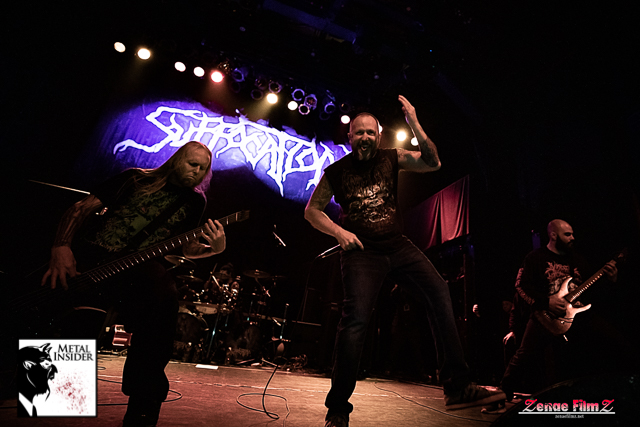 Suffocation’s Frank Mullen said farewell to New York City on 11/16/2018