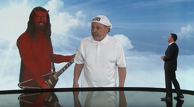 Watch Dave Grohl appear as satan on ‘Jimmy Kimmel Live!’