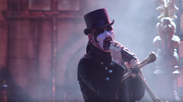 Watch King Diamond’s live debut of new song “Masquerade of Madness” at Hellfest