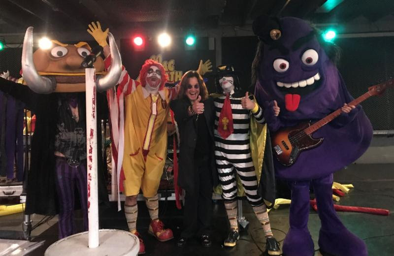 Ozzy Osbourne watches Mac Sabbath for the first time