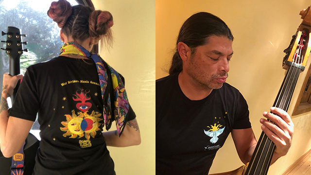 Chloe Trujillo designs T-shirt for ‘Musicians Without Borders’