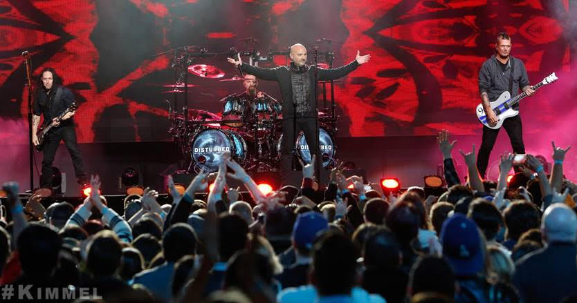 Watch Disturbed perform “Are You Ready” and “A Reason to Fight” on ‘Jimmy Kimmel Live!’