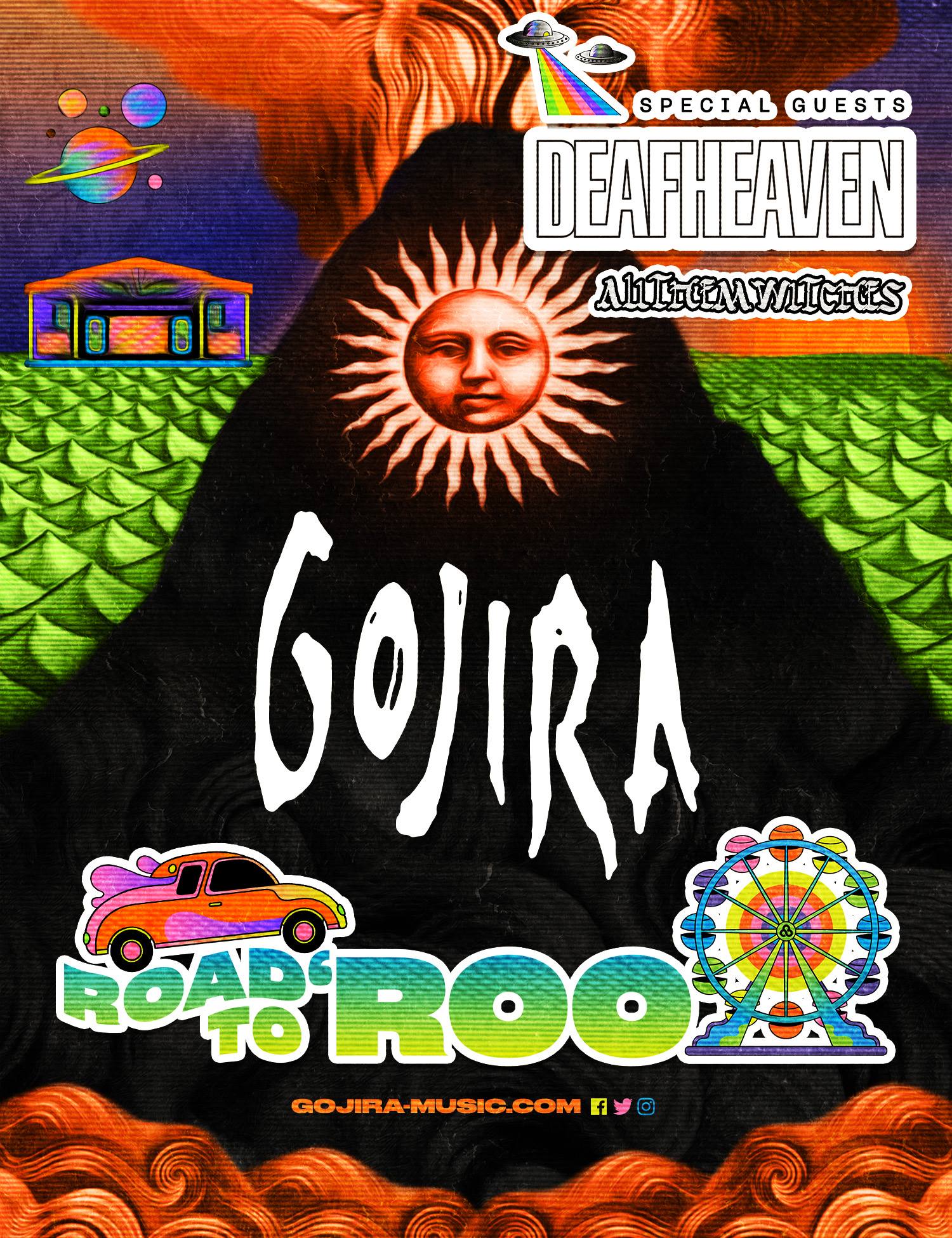 Gojira announce mini ‘Road to Roo’ tour w/ Deafheaven