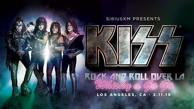 KISS to perform at the Whisky a Go Go for the first-time ever next month