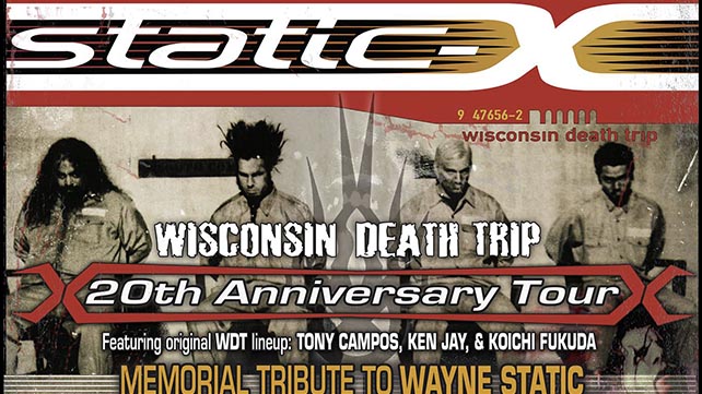 Static-X announce delay of “Project Regeneration” and reveal second leg of 20th anniversary tour
