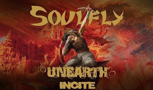 Unearth joining West Coast dates of Soulfly tour