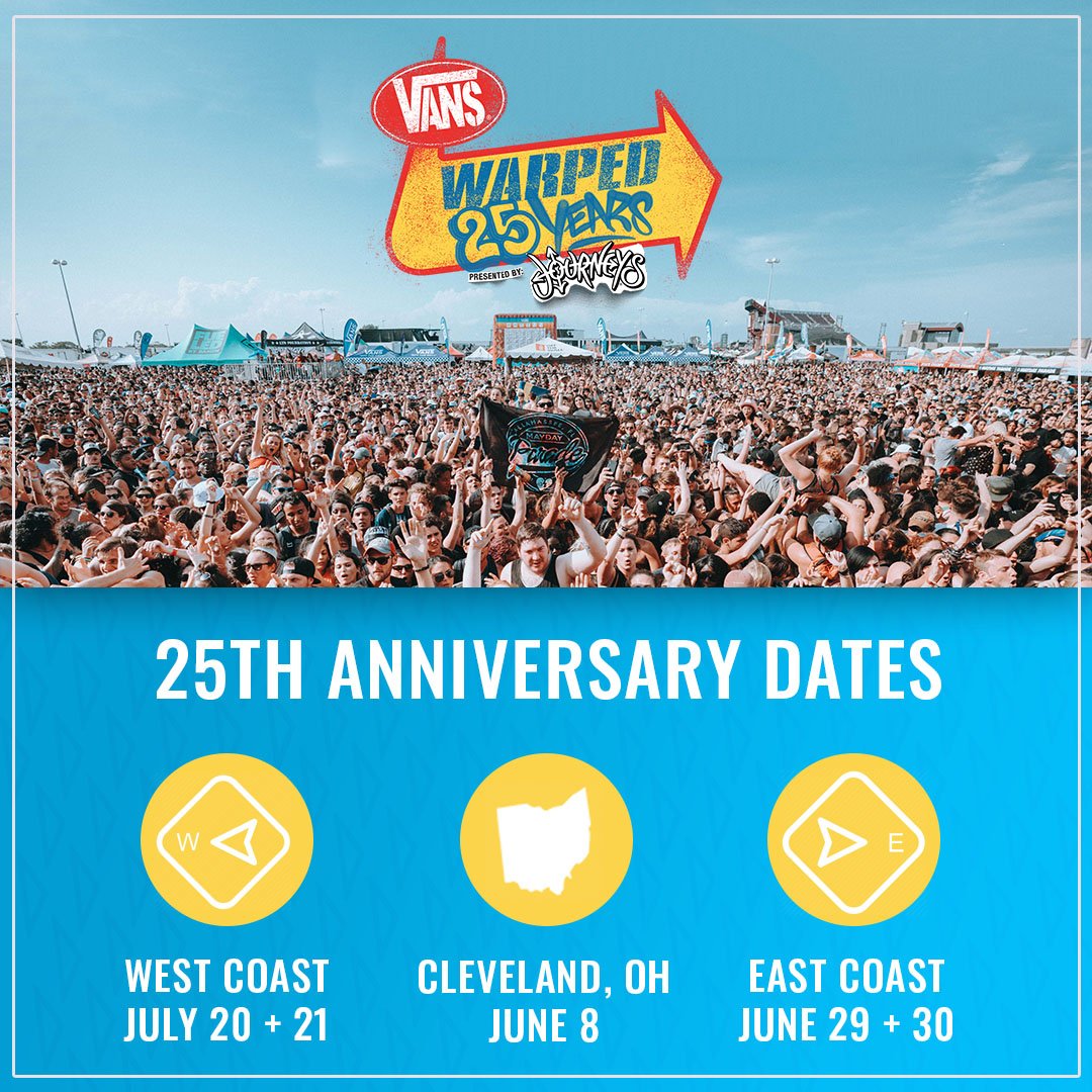 Kevin Lyman plans to announce Vans Warped Tour 25th Anniversary show locations soon