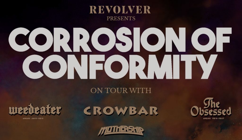 Win a pair of tickets to see Corrosion of Conformity in NYC