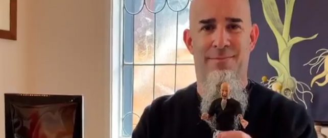 Watch Anthrax’s Scott Ian reveal his own action figure