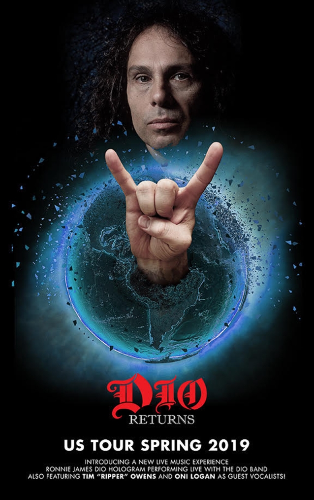 U.S tour dates revealed for Ronnie James Dio hologram trek