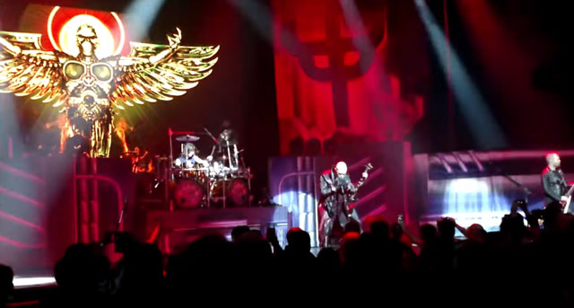 Watch Judas Priest’s Rob Halford kick phone out of fan’s hand in Illinois