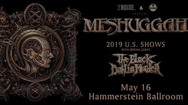 Win a pair of tickets to see Meshuggah in NYC w/ The Black Dahlia Murder