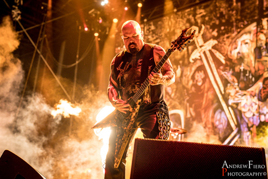 Watch Slayer’s Kerry King mess up on “When the Stillness Comes” in NYC