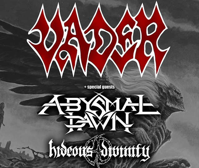Vader announce North American tour w/ Abysmal Dawn & Hideous Divinity