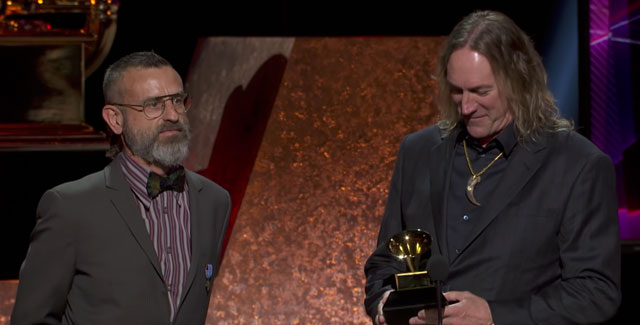 Here’s Tool’s Grammy Acceptance speech; Ozzy and Sharon Osbourne present Rap Award