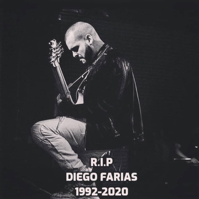 Ex-Volumes guitarist Diego Farias has died
