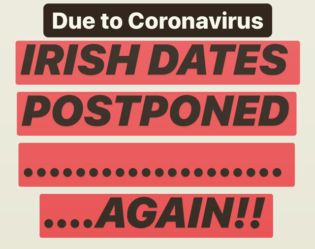 Coronavirus: And So I Watch You From Afar Irish tour dates POSTPONED