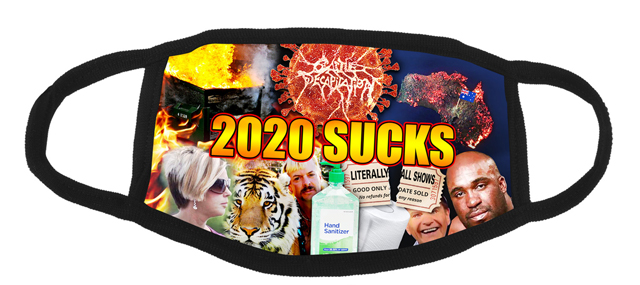 Cattle Decapitation release best face mask of 2020
