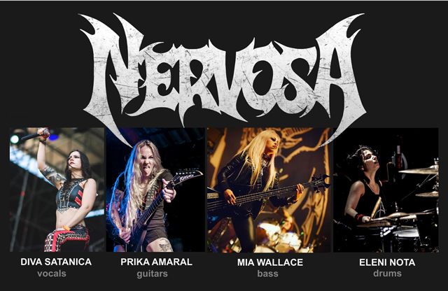 Nervosa announce new line up