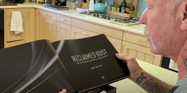 Metallica’s James Hetfield to release new coffee table book in July