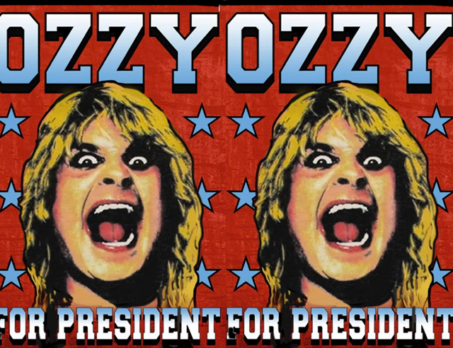New merch confirms Ozzy Osbourne is running for President