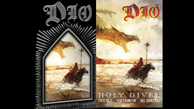 Graphic Novel Based on Ronnie James Dio’s ‘Holy Diver’ Album Cover Announced