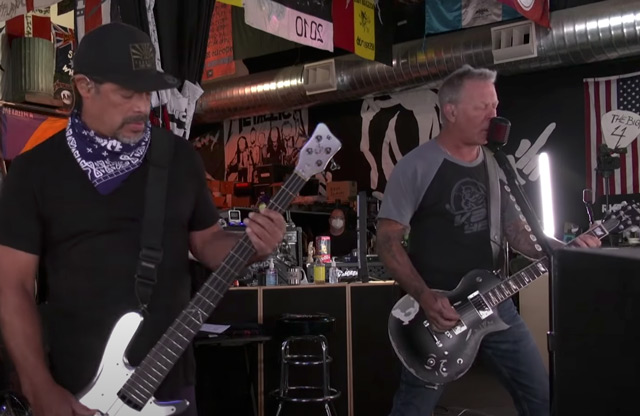Watch official highlights from Metallica’s ‘Howard Stern’ appearance