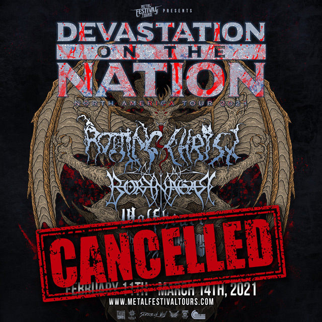 Devastation On The Nation 2021 tour officially cancelled